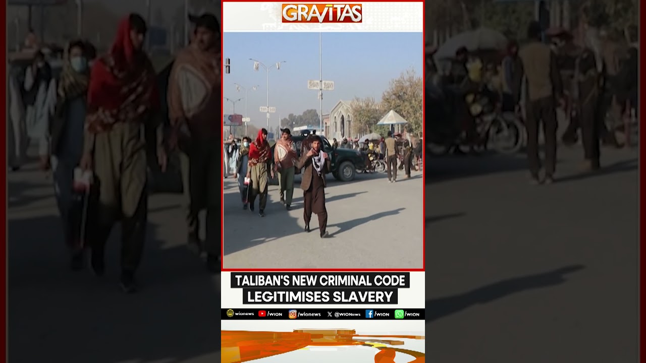 Taliban Legitimises Slavery & Shields Clerics With New Criminal Code | WION | GRAVITAS