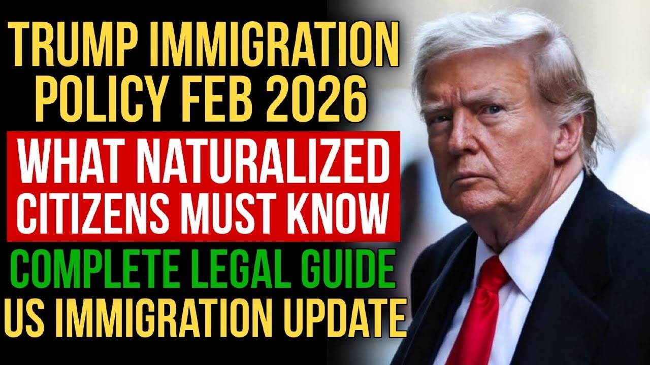 Trump Immigration Policy 2026: What Naturalized Citizens Must Know Now – Complete Legal Guide