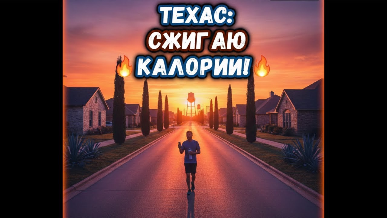 10 день, гуляем по Техасу и худеем вместе
