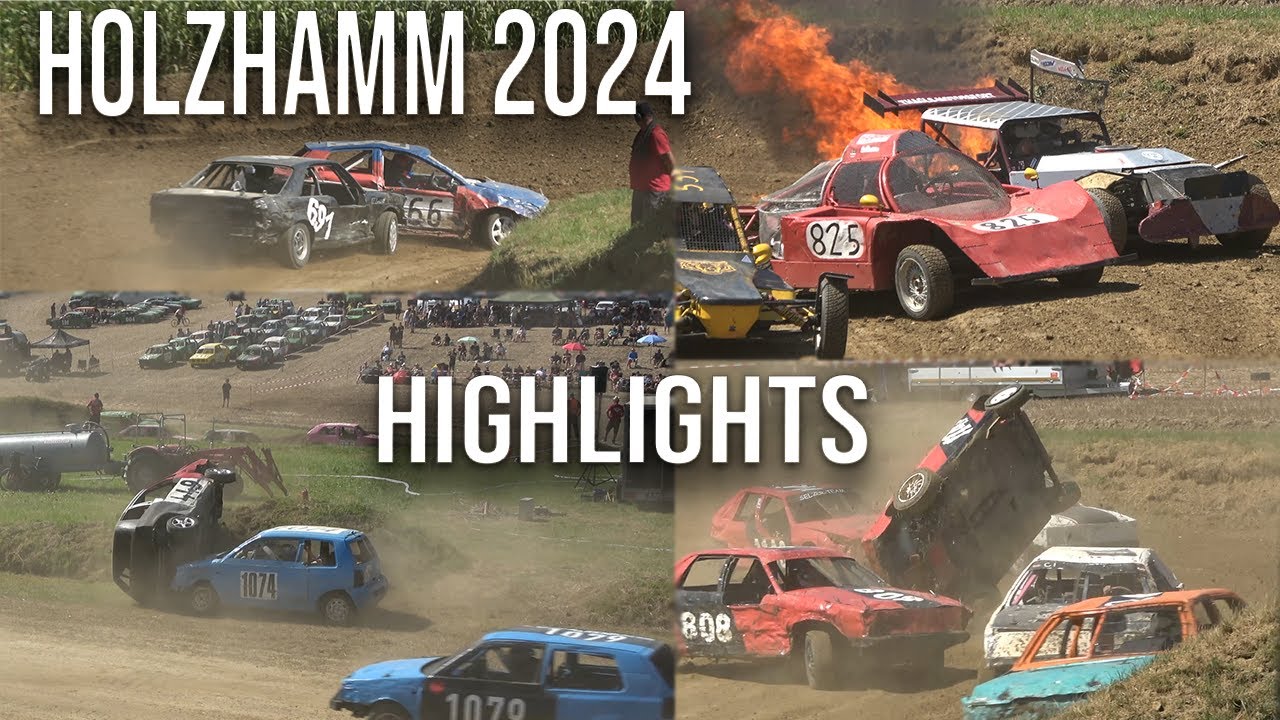 Stock-Car Holzhamm 2024 | Überschläge, Dreher & Feindkontakt