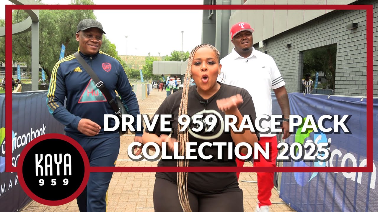 Drive 959 race pack collection: African Bank Soweto Marathon 2025