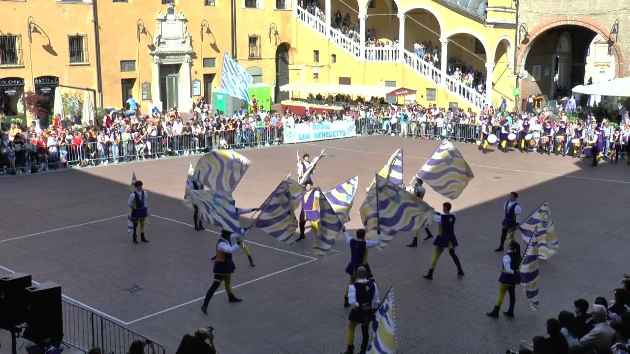 ANTICHI GIOCHI DELLE BANDIERE ESTENSI 2025 PICCOLA SQUADRA RIONE SANTA MARIA IN VADO