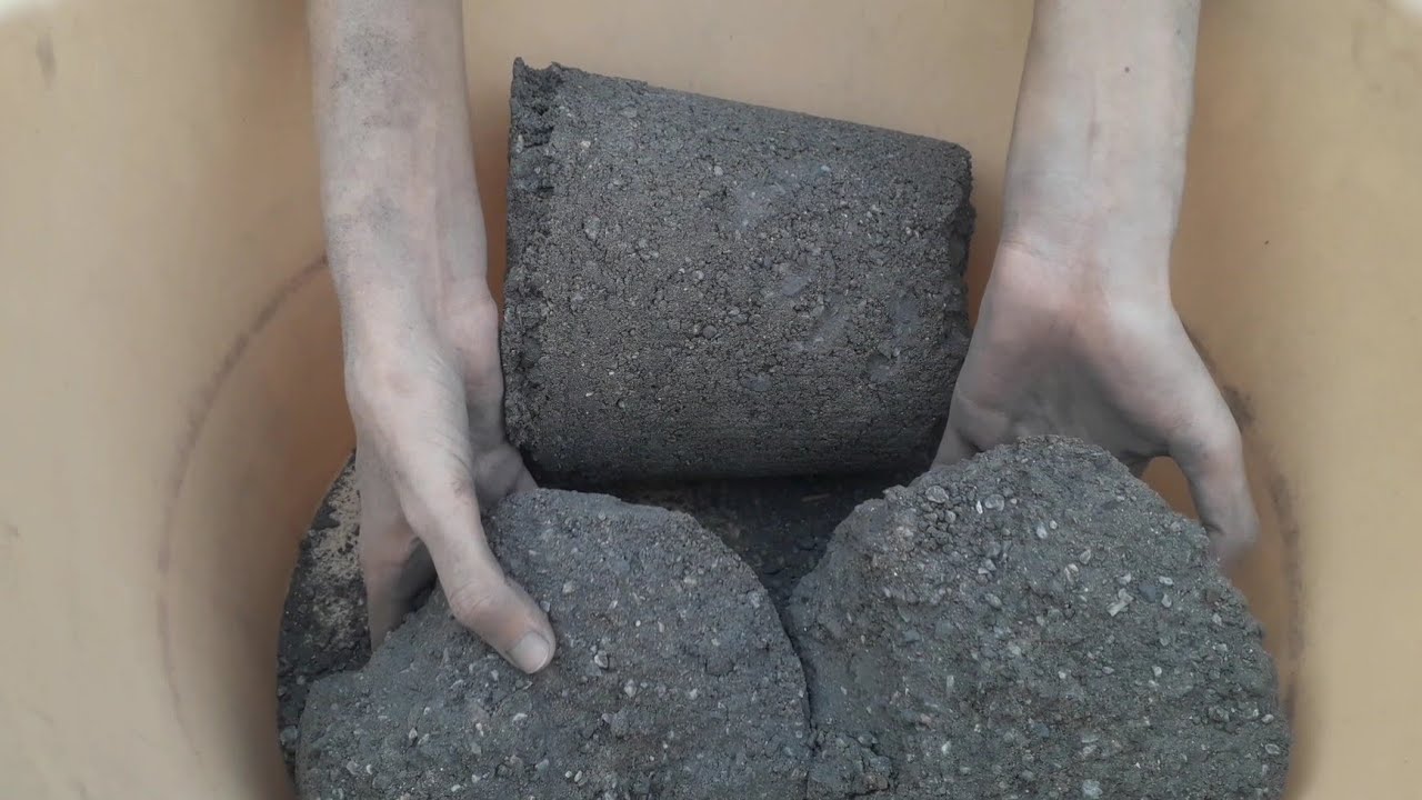 New video 📸 new tub☑️charcoal sand gritty  huge buckets dry crumbling in tub+water ASMR crumbling💦💦