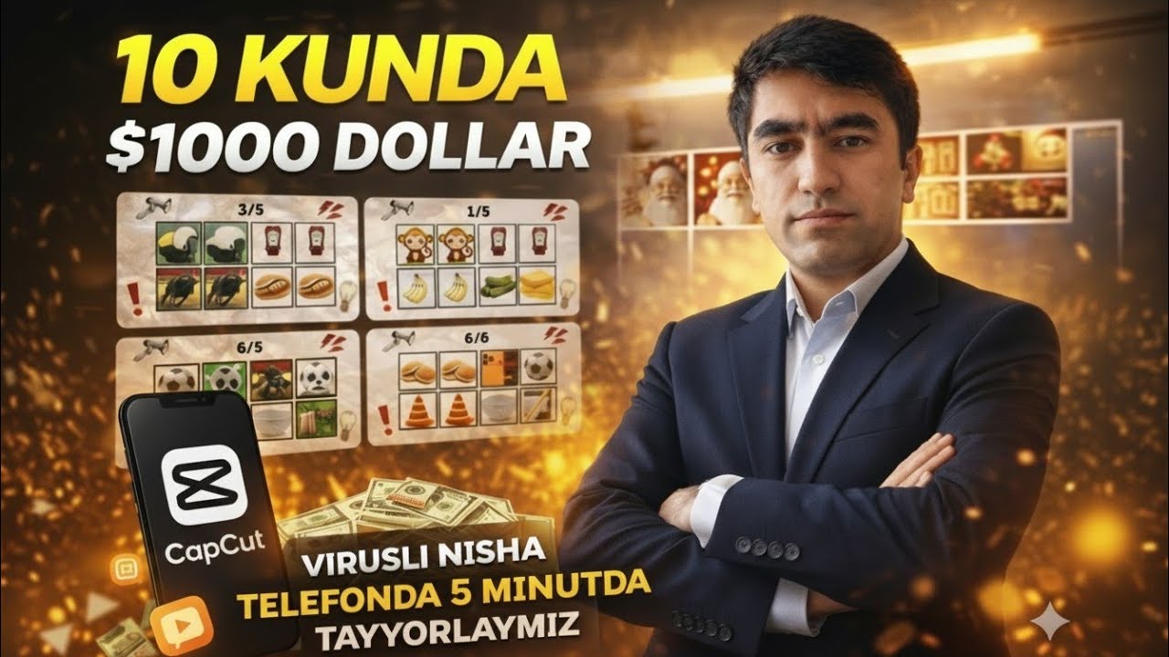 Yangi nisha 10 kunda monetizatsiya ( SAY THE WORD ON BEAT darslik ) youtubeda pul ishlash 
