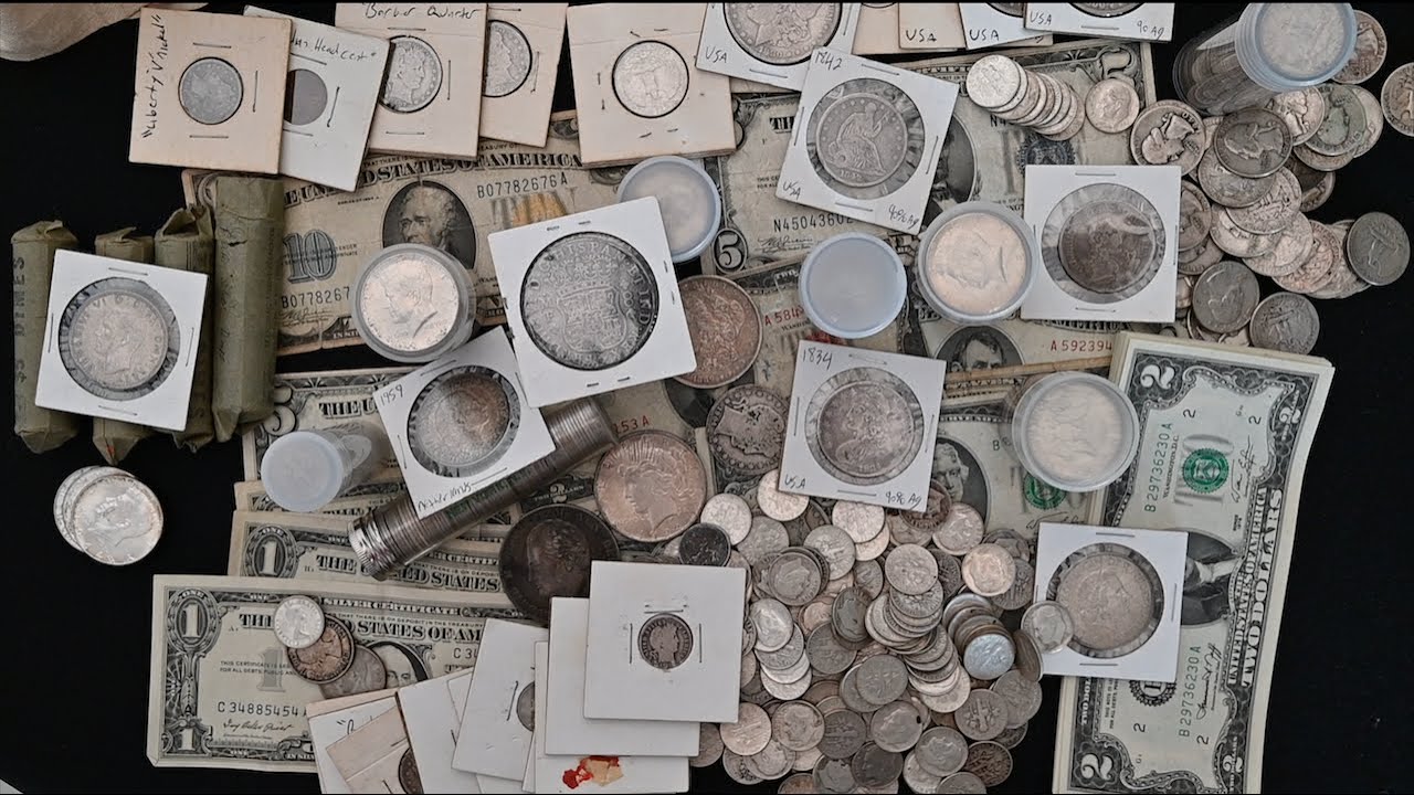 Old Friend Sold Me 10 LBS of JUNK SILVER COINS