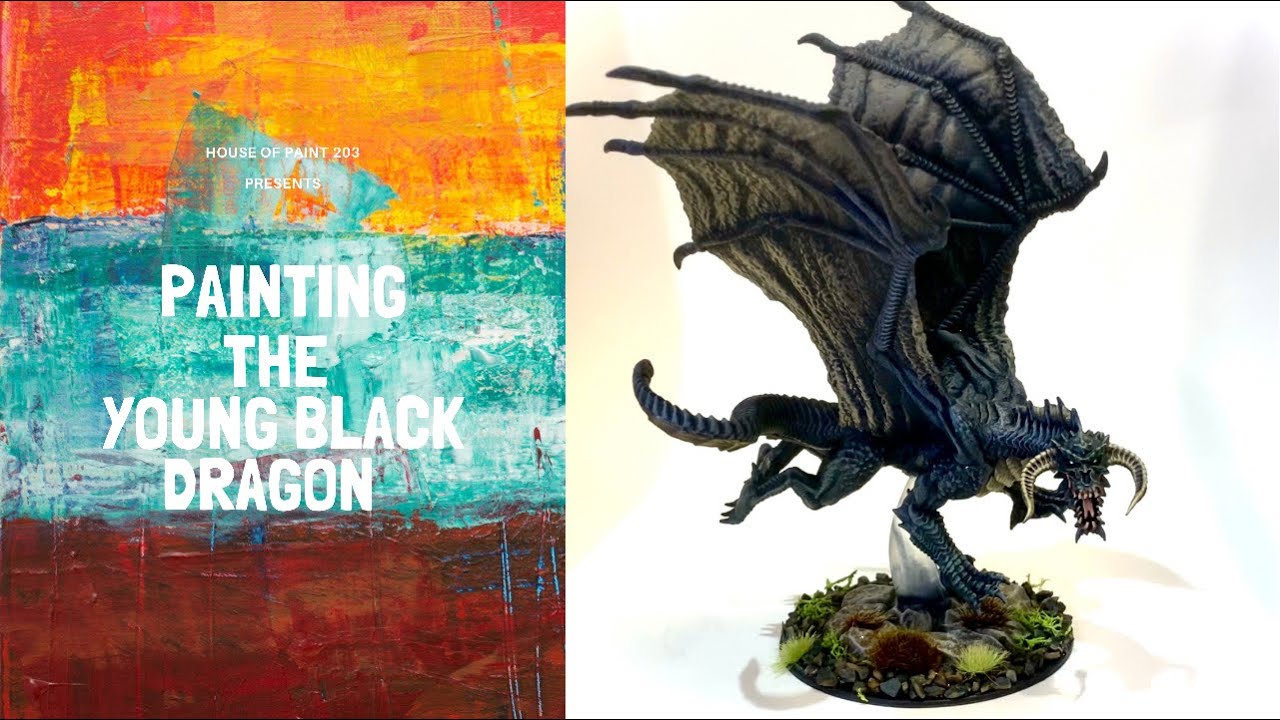 Painting the Young Black Dragon
