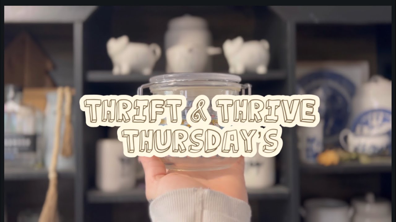 Thrift & Thrive Thursday | Thrifted Finds I’ve Been Hunting For