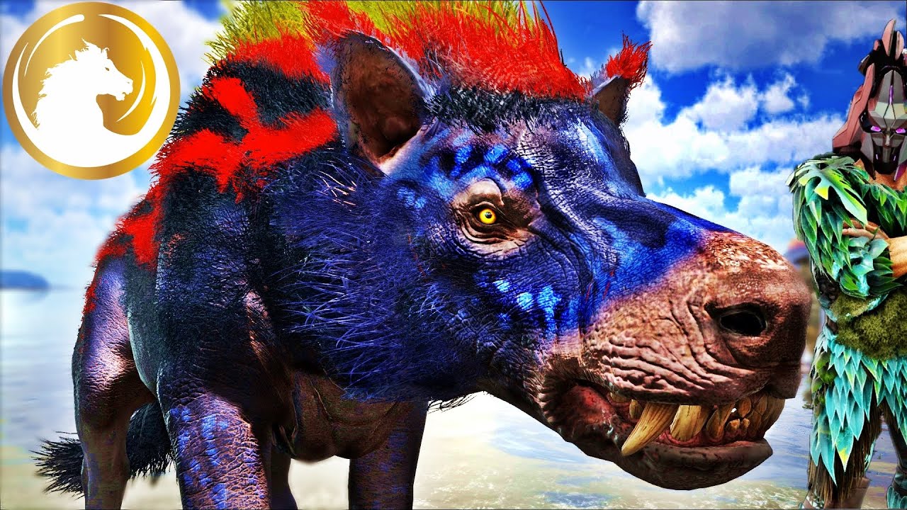 Ark Fjordur Andrewsarchus Evcilleştirme | ARK Survival Evolved Fjordur (MODSUZ) I S1B6
