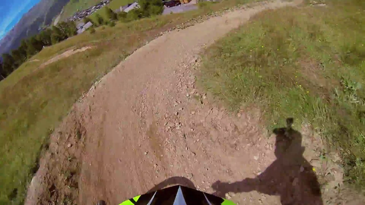 Bikepark Livigno/ Mottolino Fun Mountain 2016 Downhill 58 Sic red