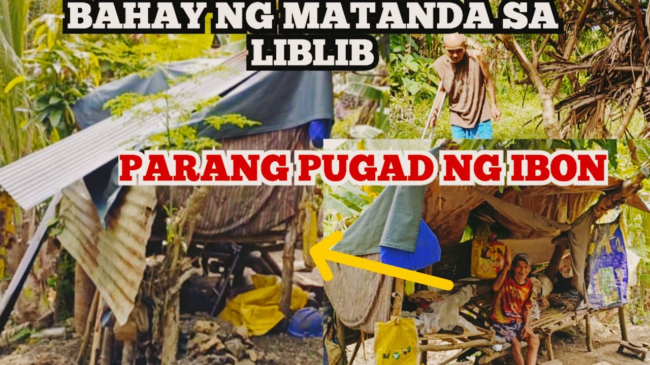 BAHAY NG MATANDA PARANG PUGAD NG IBON SA LIBLIB PERO SOBRANG NAKAKABILIB! SA SOBRANG LAWAK NG TANIM?