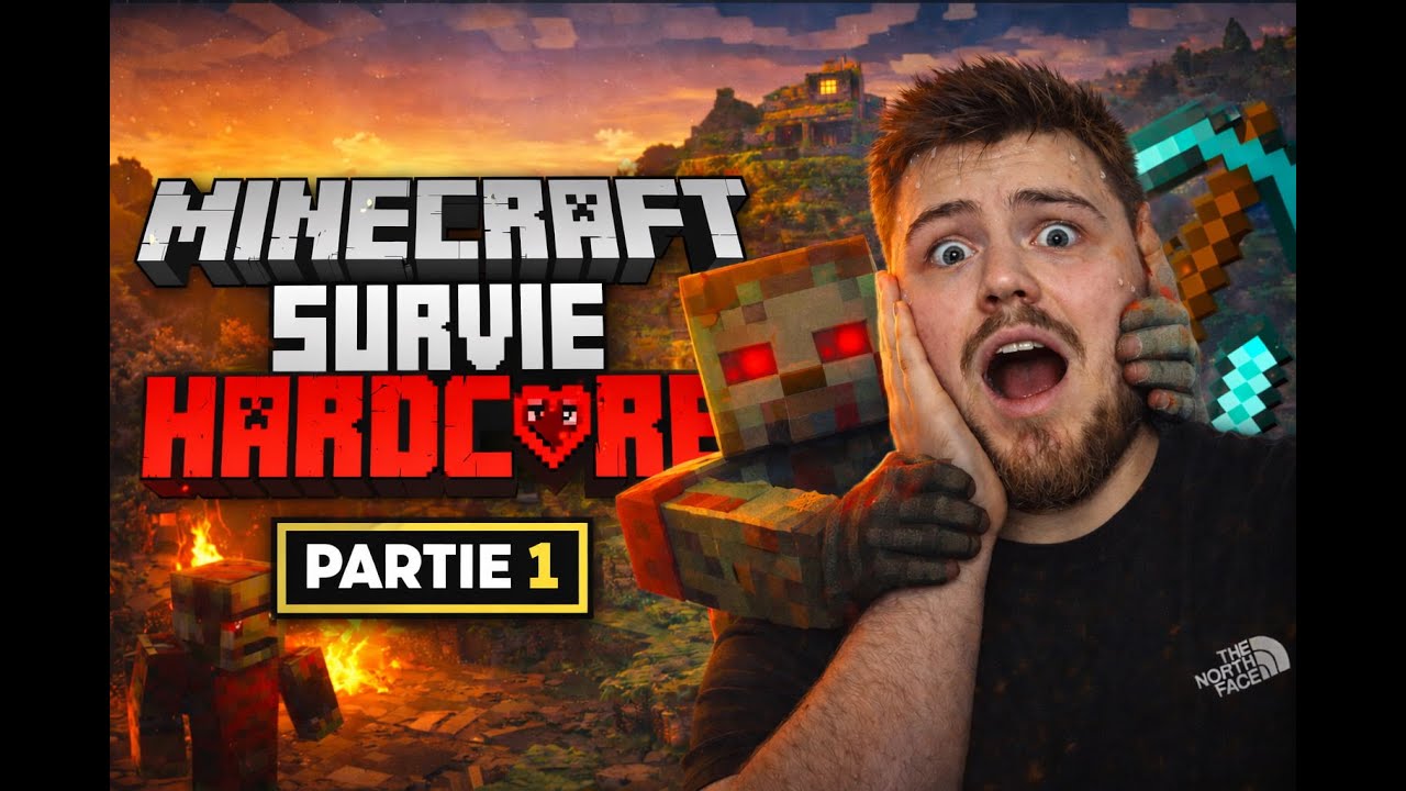 Partie 1 : Monde Survie Hardcore Multijoueur Rediffusion Live Minecraft Vortex_Live08 du 22/12/25