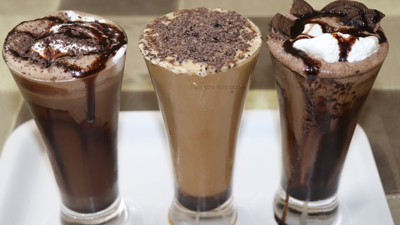 Cold Coffee होटल जैसी 3 तरह की Cold Coffee | How to make cold coffee | Cold Coffee Recipe in Hindi