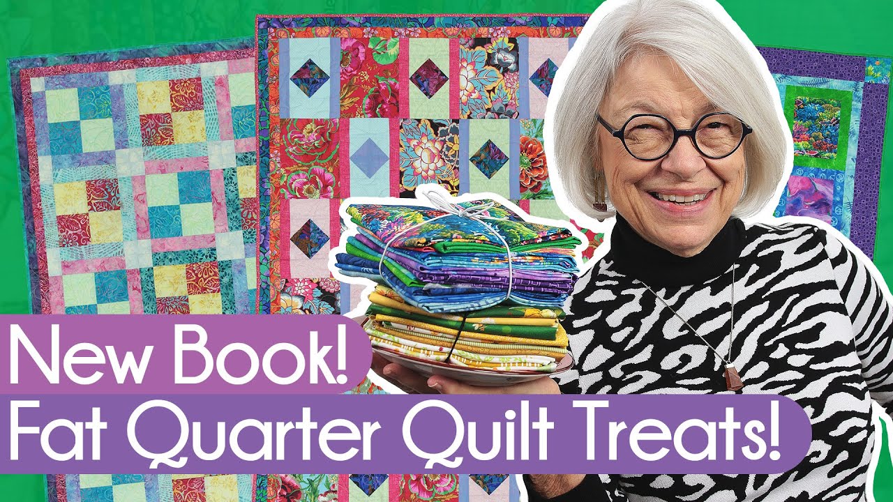 New Fat Quarter Book - It's a Real Treat!