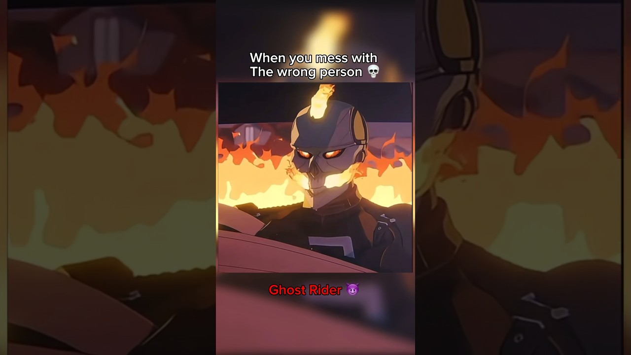 Ghost Rider 🔥  || Farben || #shorts #marvel #ghostrider #robbiereyes #animation #editing #foryou