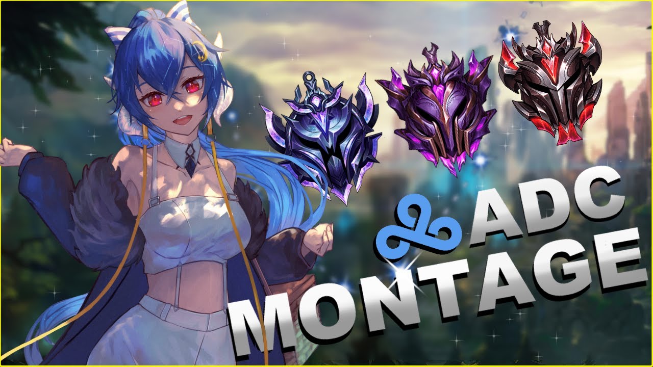 CLOUD9'S NEW VTUBER - ADC MONTAGE