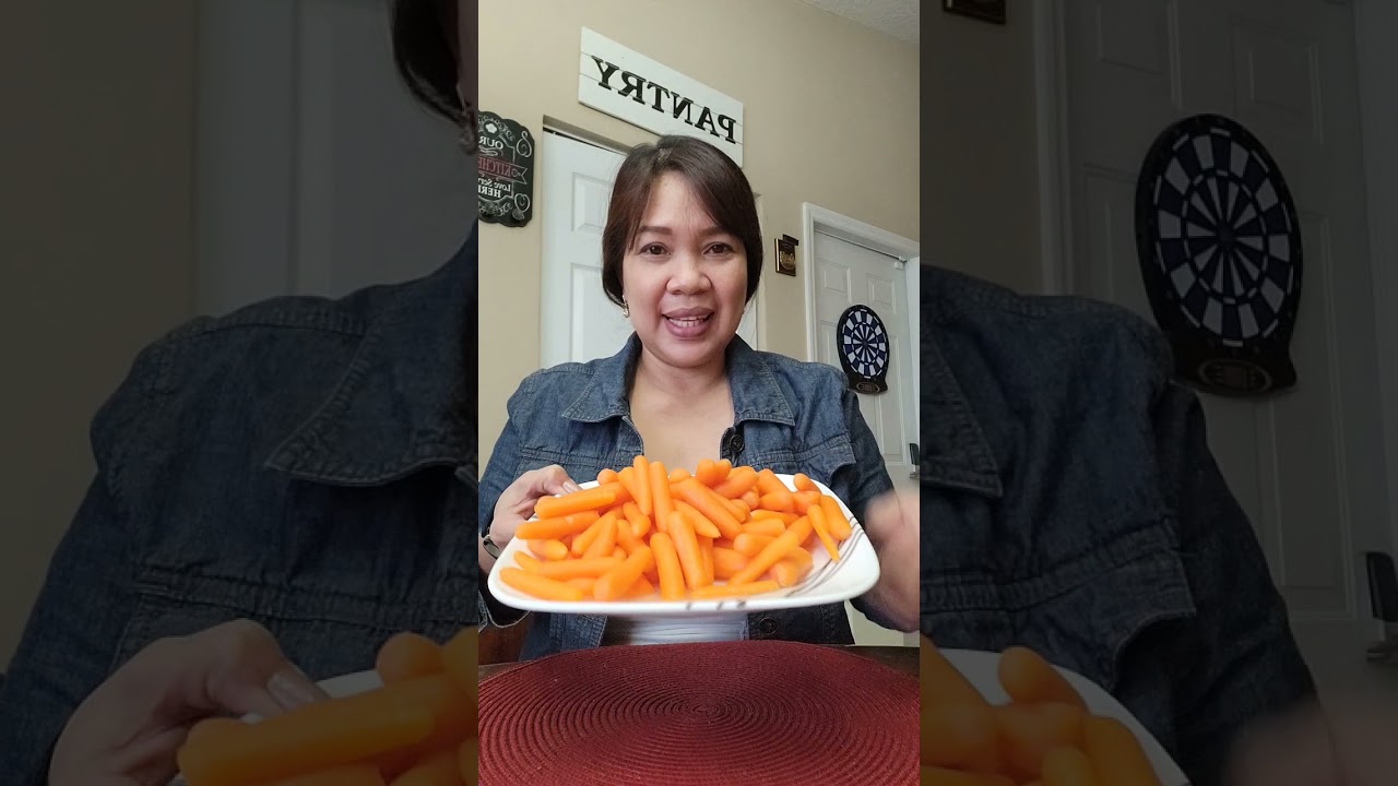Eating organic carrots #shorts