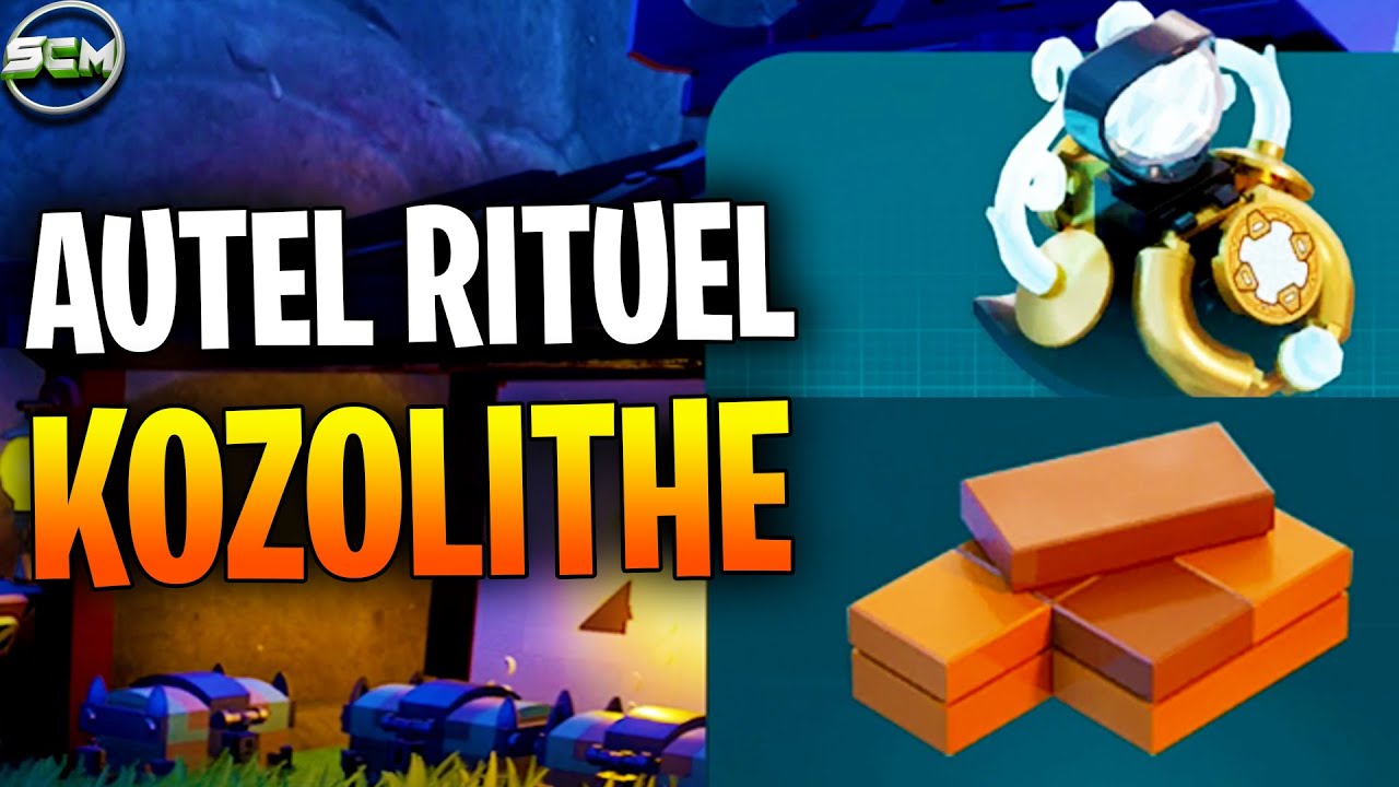 Comment Trouver et Avoir du Kozolithe Poli Lego Fortnite, Astuce Emplacement Autel Rituel Ninjago