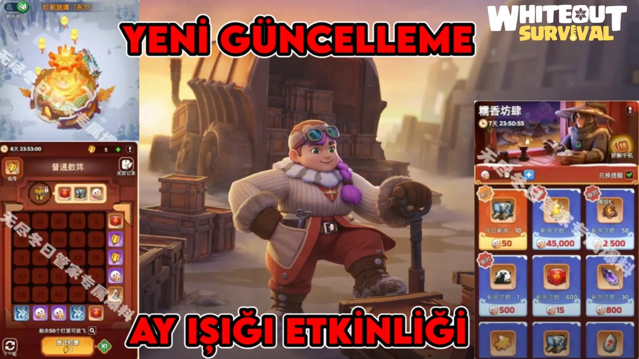 YENİ ETKİNLİK VE YENİ GÜNCELLEME - WHİTEOUT SURVİVAL