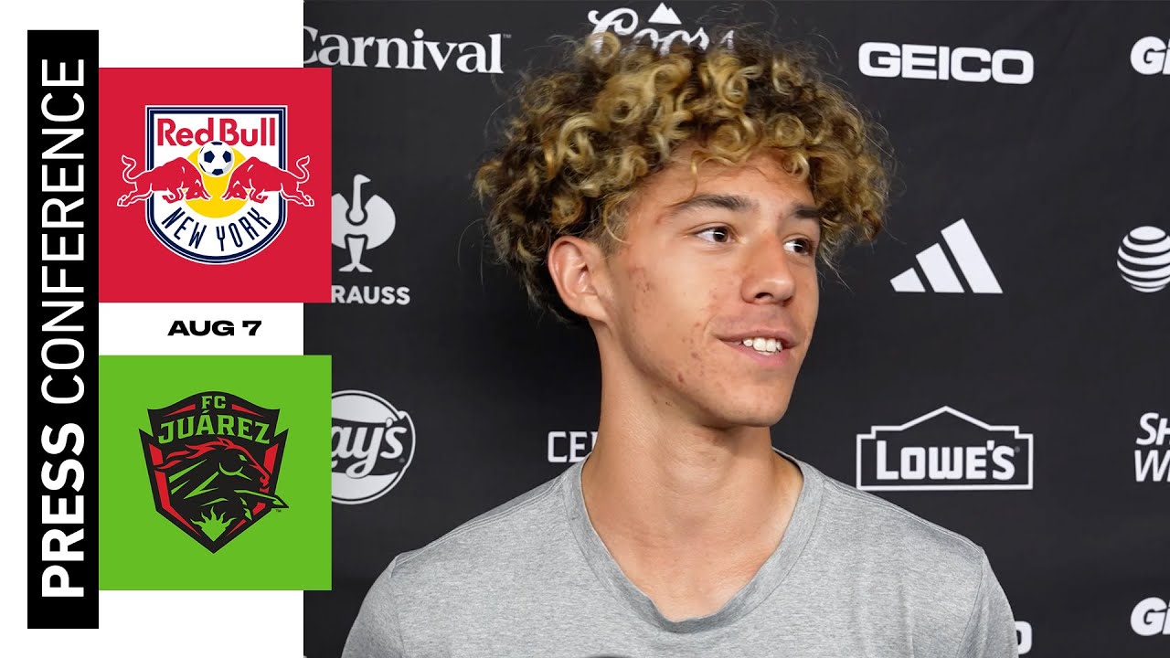 Adri Mehmeti | Postmatch Press Conference Leagues Cup | New York Red Bulls vs FC Juárez