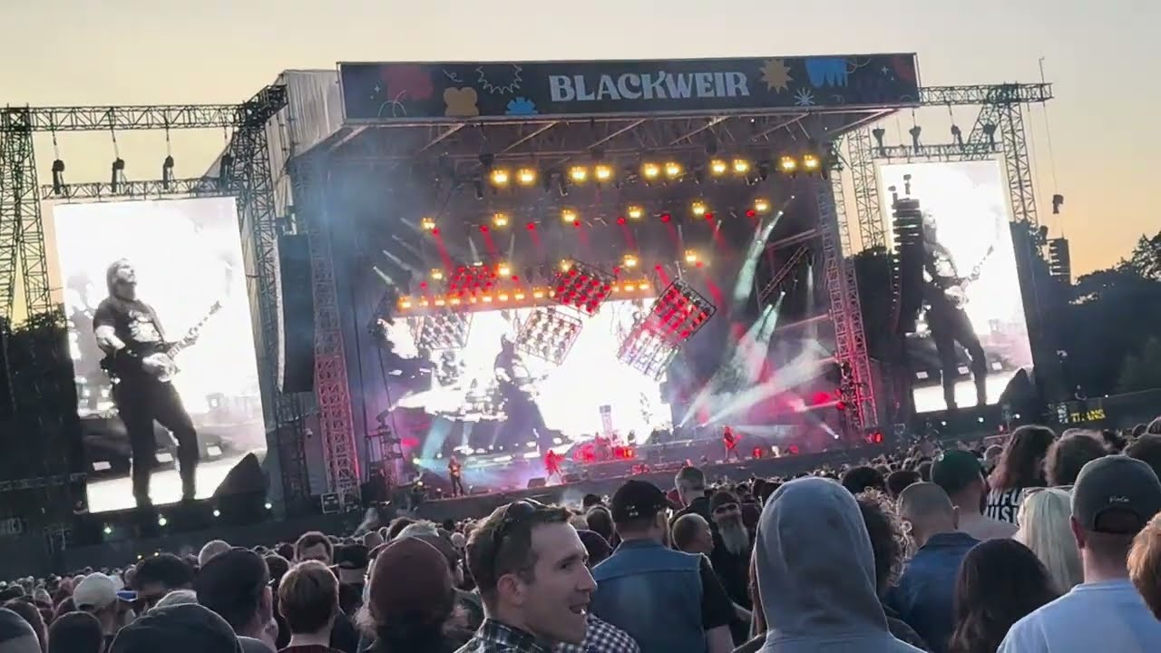 Slayer @ Blackweir Fields - Cardiff - Dead Skin Mask / Spirit in Black - 03/07/2025