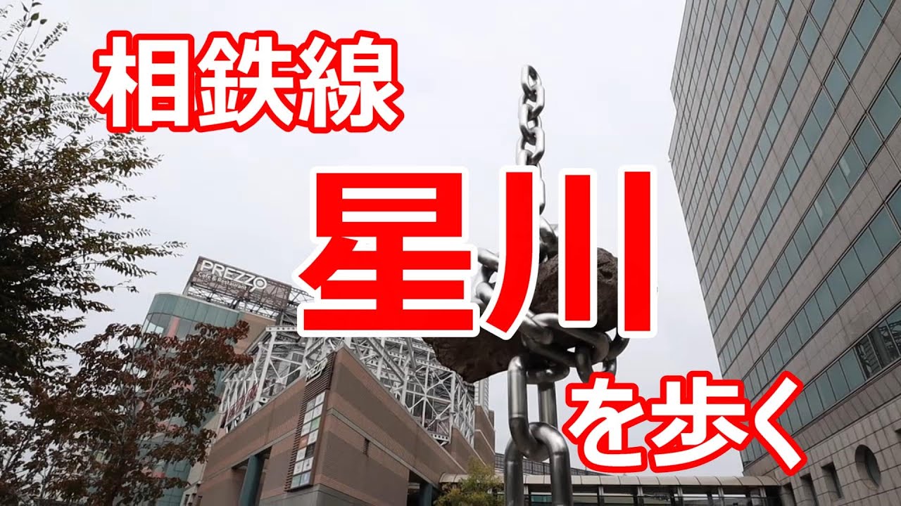 相鉄線　星川を歩く