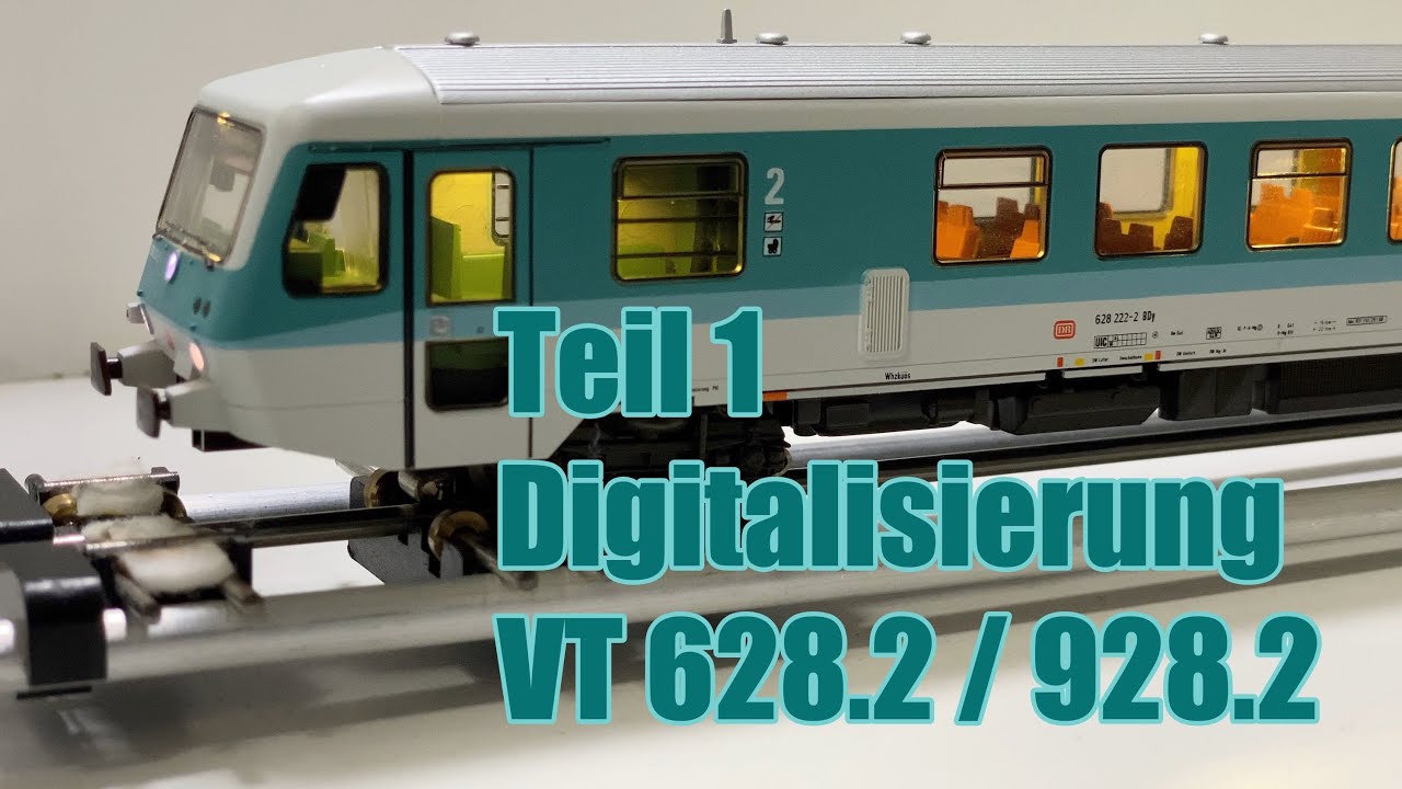 Ein VT 628 wird Digital und bekommt  2 Decoder und 21 LEDs (Teil 1 von 3)