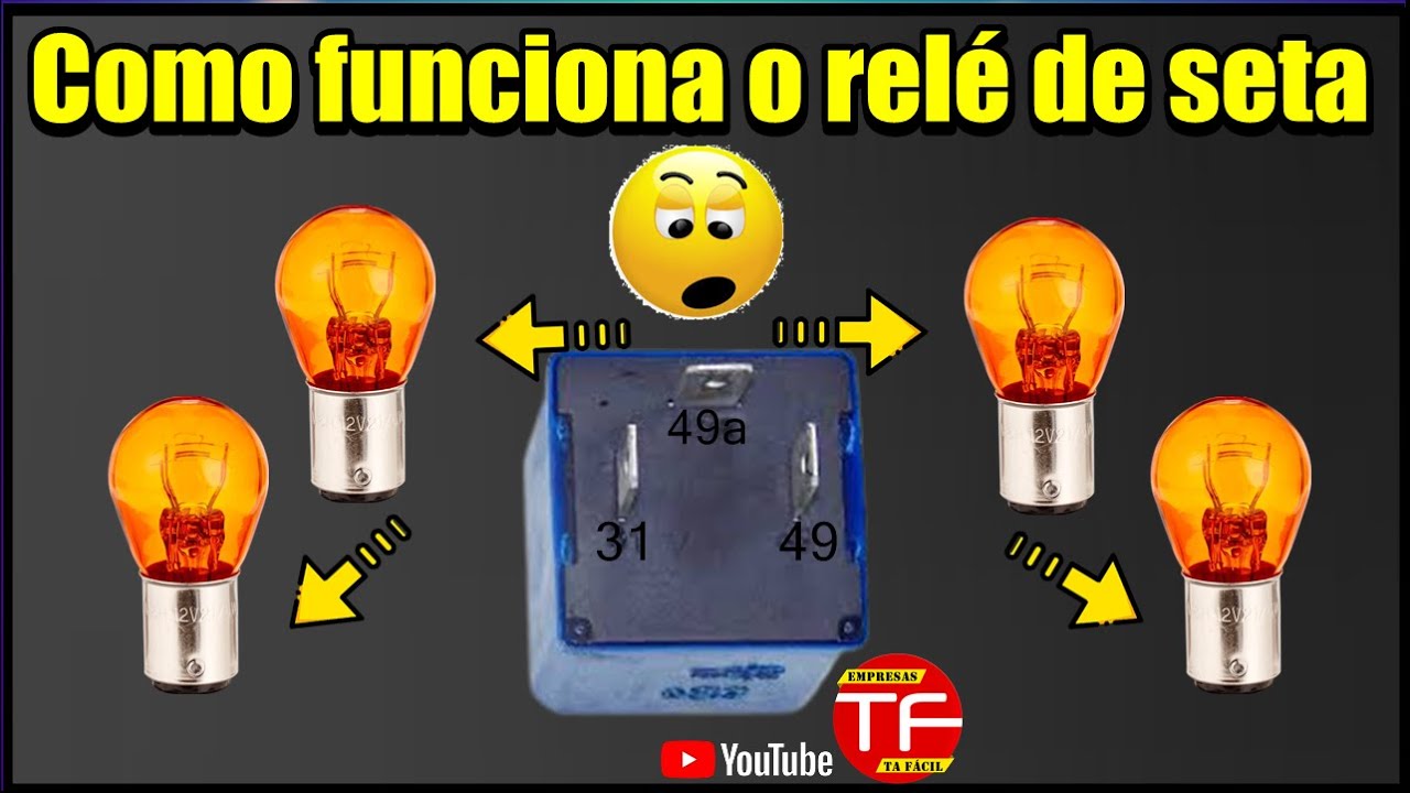 Como ligar o relé de pisca seta
