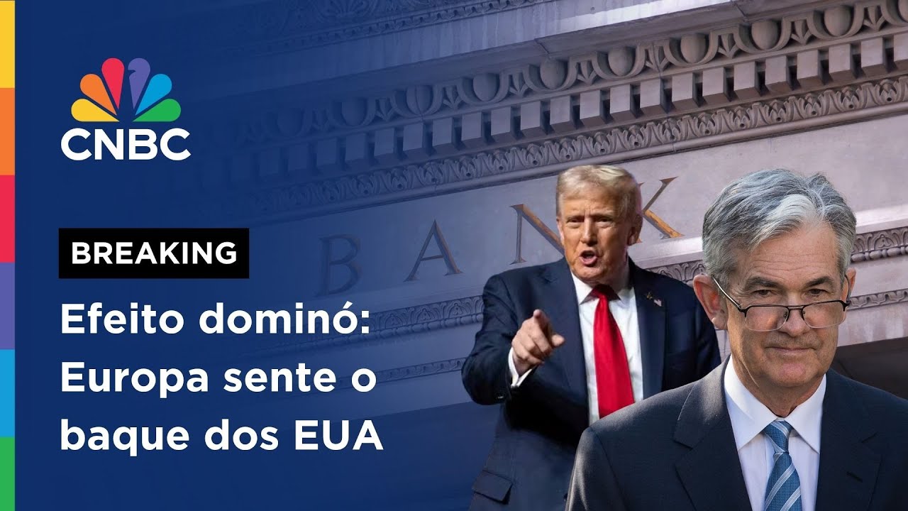 Crise bancária nos EUA abala a Europa e acende alerta global nos mercados | CNBC BREAKING