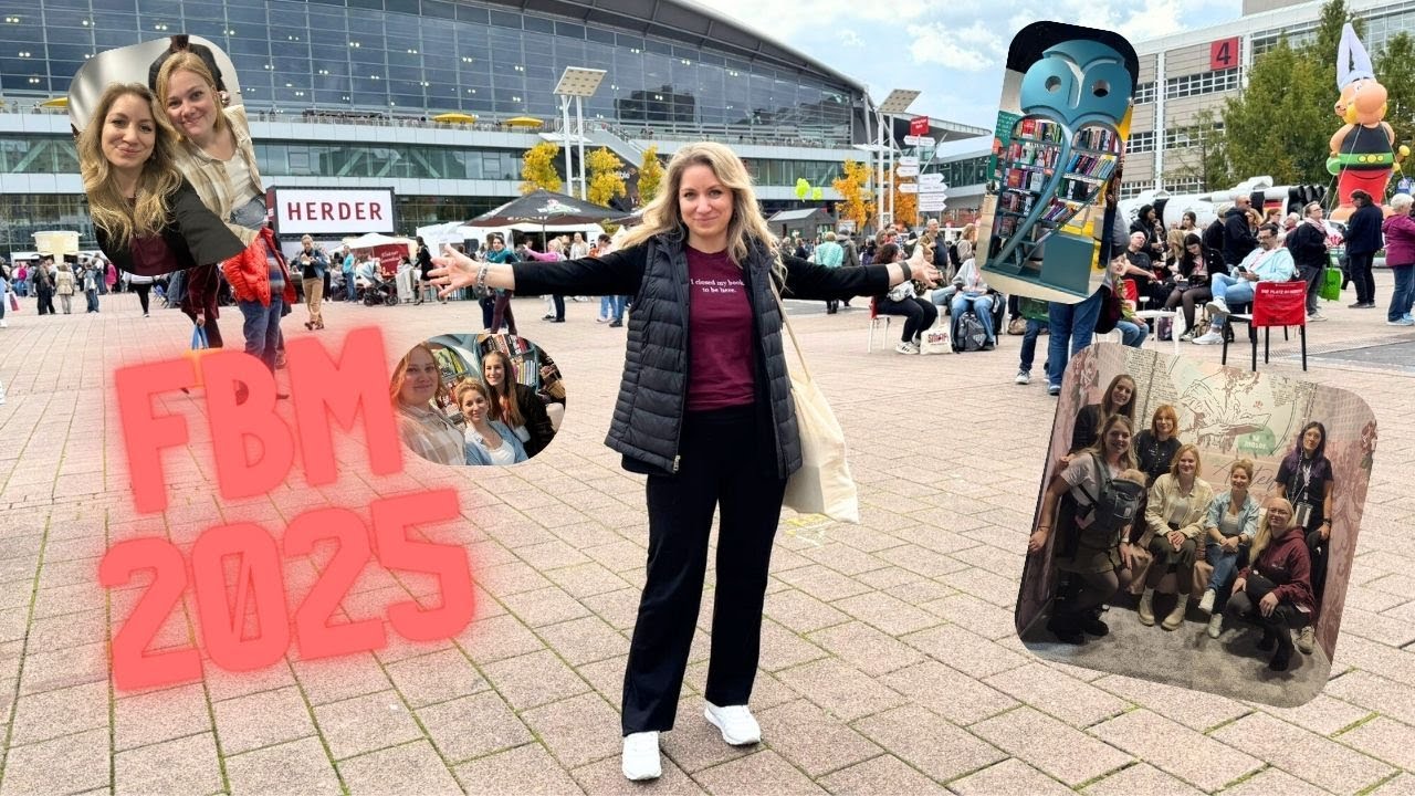FBM-Vlog: Ich nehm dich mit zu Autoren & Ständen | Frankfurter Buchmesse 2025 #fbm #fbm2025