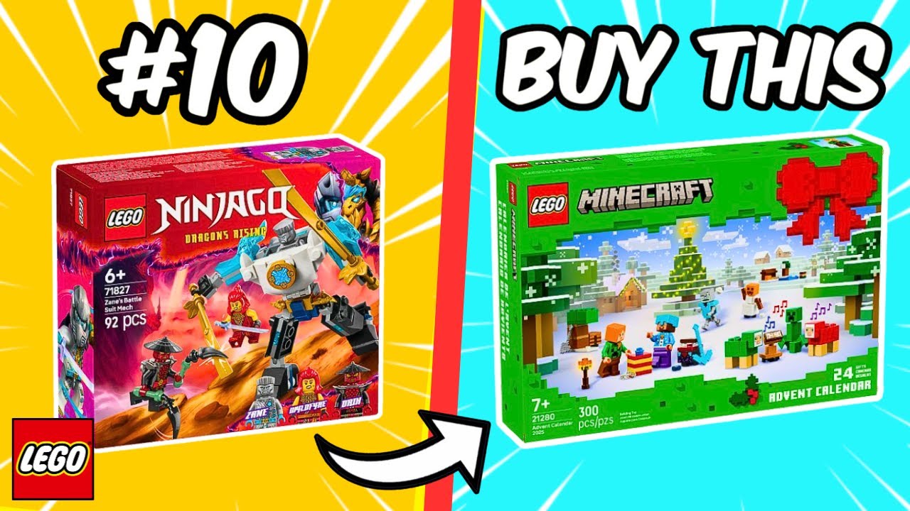 Top 10 LEGO Sets You NEED for Christmas 2025!