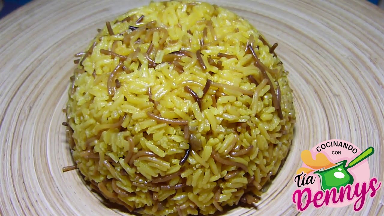 ARROZ CON FIDEOS - LOCRIO DE FIDEOS - COCINANDO CON TIA DENNYS