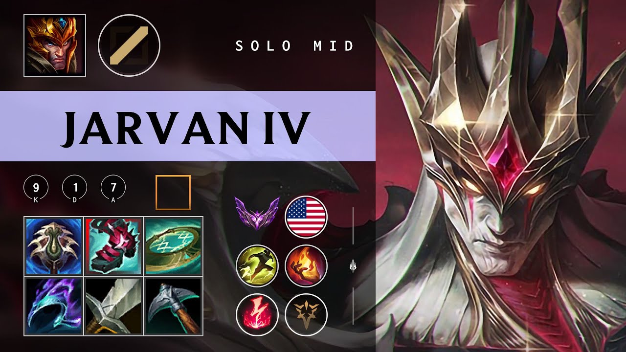 Jarvan IV Mid vs Ryze - NA Master Patch 26.02