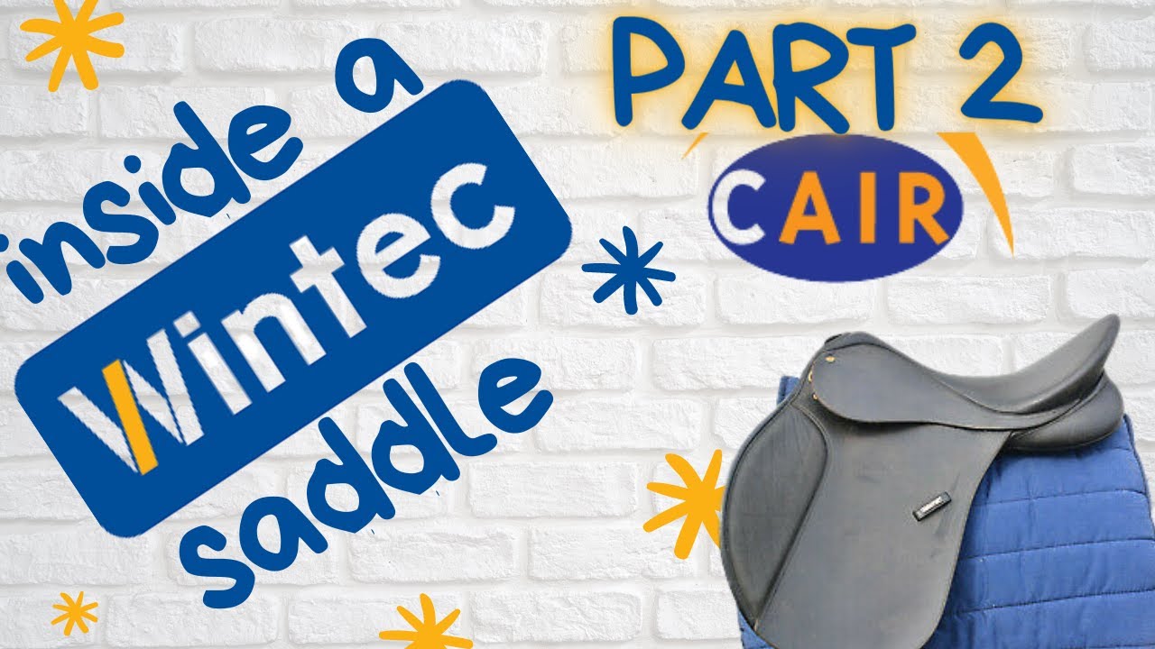 Inside a WINTEC Saddle - CAIR! - We look at the air bags.