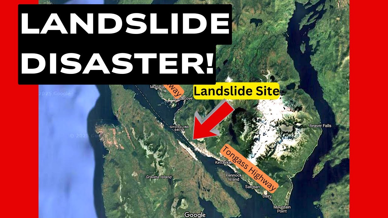 Ketchikan cut in Half! No Injuries, Big Disruptions