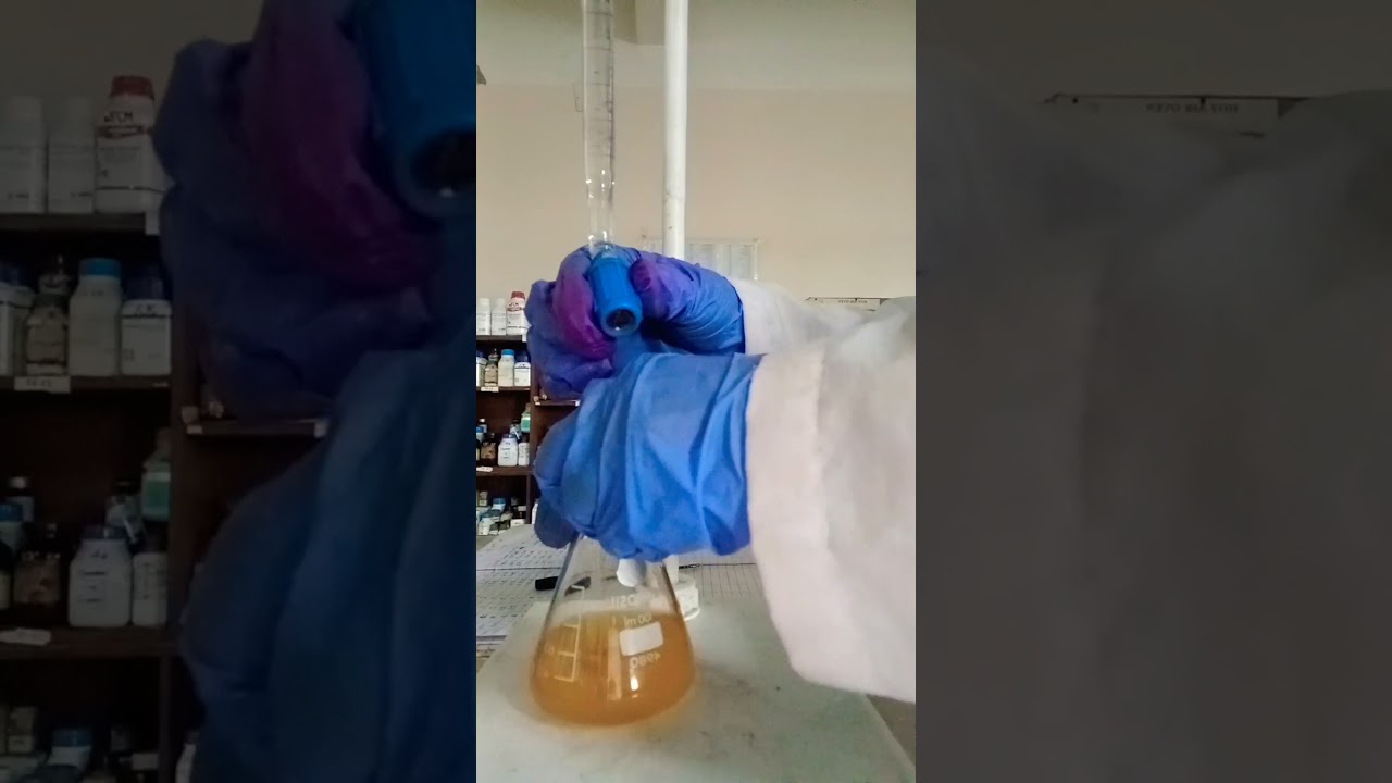 Titration #lab #researcherlife #waterquality #gistutorial