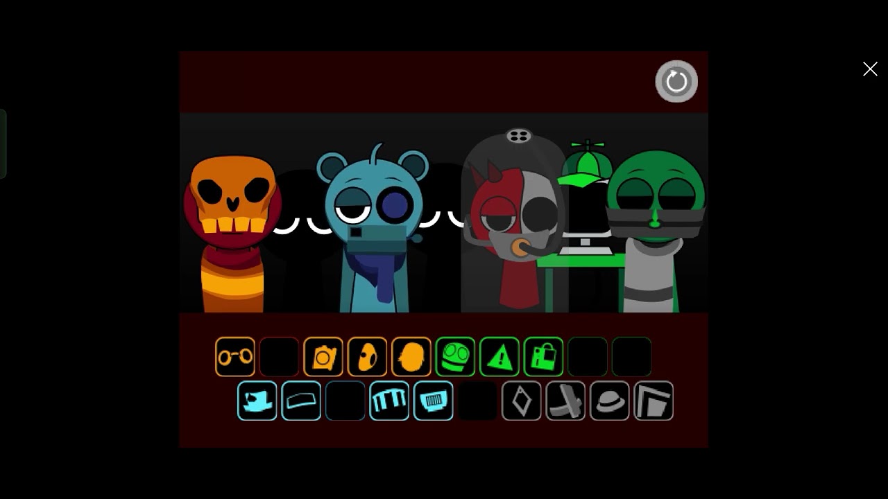Probando un juego parecido al sprunki 7_7