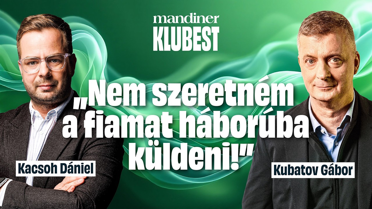 Kubatov G&aacute;bor: Magyar P&eacute;ter eddig mindenkit &Aacute;TVERT | Mandiner Klubest