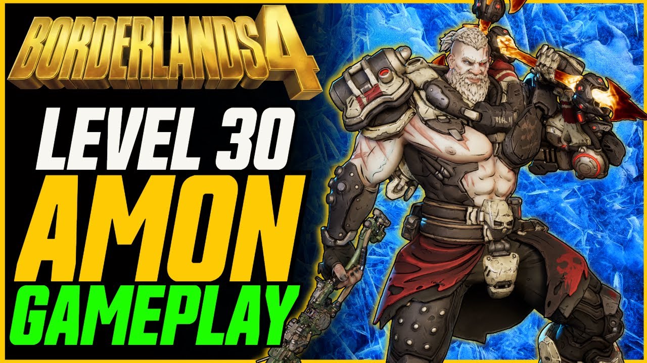 NEW Level 30+ Amon Gameplay! // Borderlands 4 Cryo Amon Gameplay (Early Access)