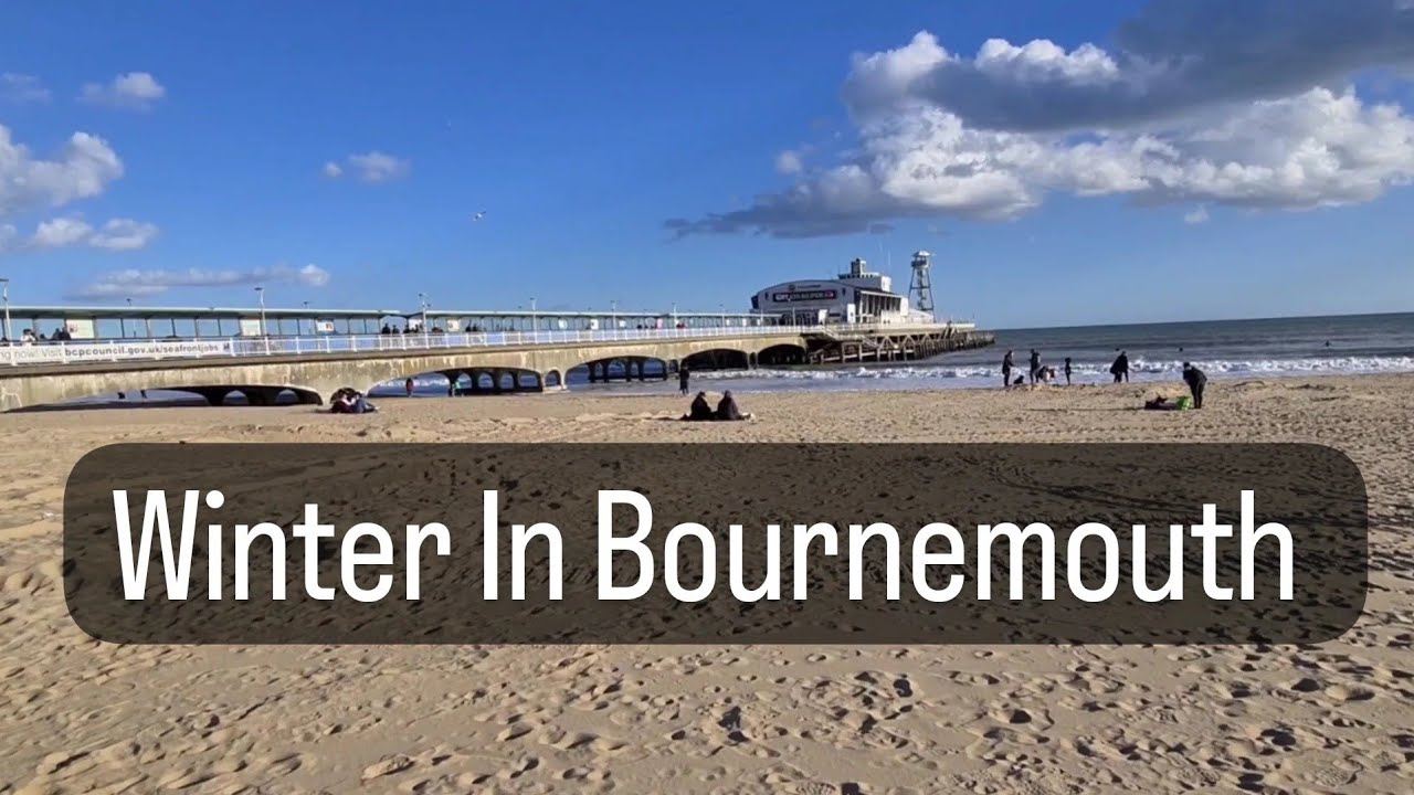 Winter Season Wander Around Bournemouth Promenade & Pier - Would You Visit?