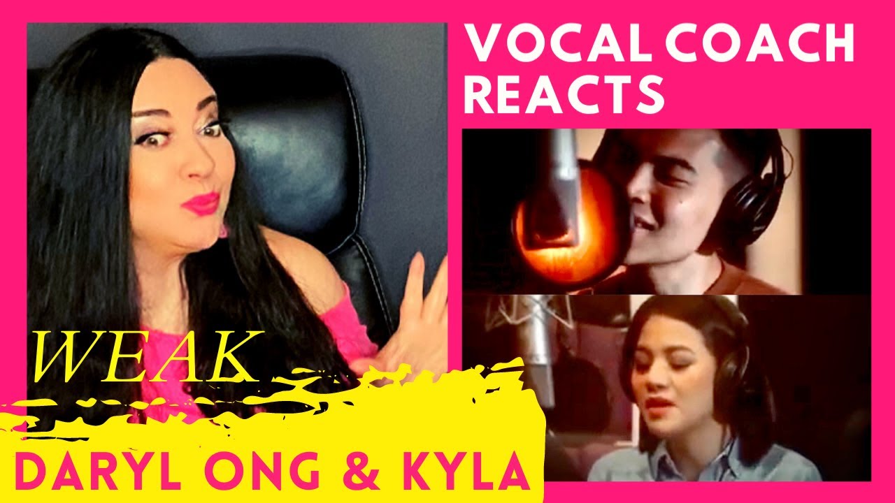 Vocal Coach Reacts to DARYL ONG & KYLA  Weak/ REACTION Weak by DARYL ONG & KYLA