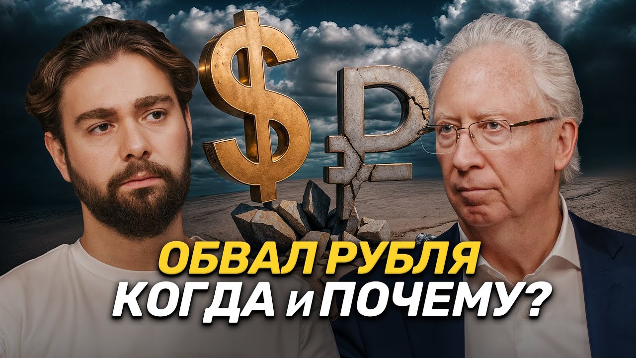 Россия уходит в кризис: курс доллара и рубля, переговоры Трампа и Путина. Олег Вьюгин
