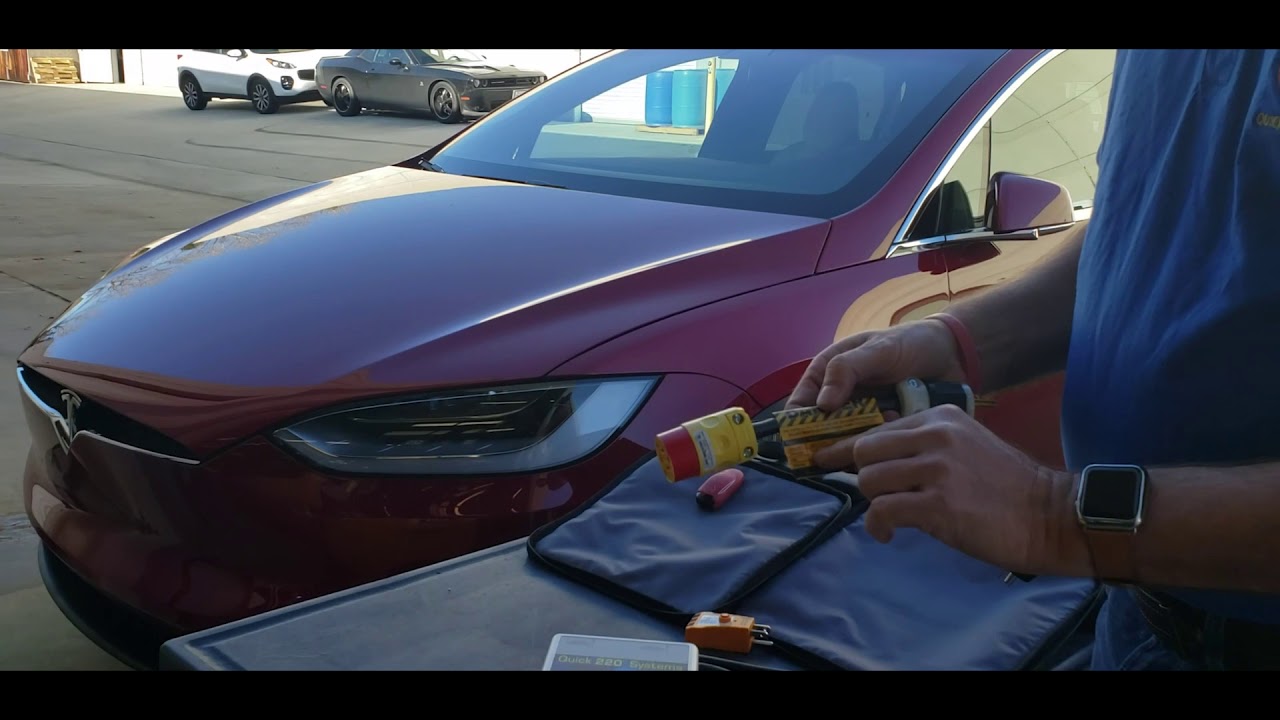 Как использовать Quick 220 с Tesla или другим электромобилем