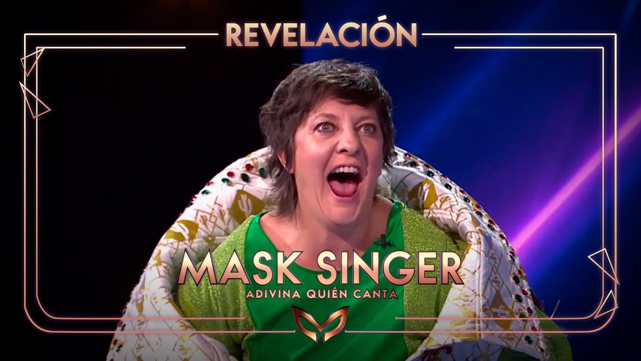 Eva Hache, desenmascarada como El Cactus | Mask Singer: Adivina quién canta