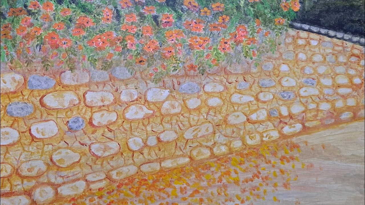 귀촌후 독학으로 그린그림 #풍경화/그림그리기 