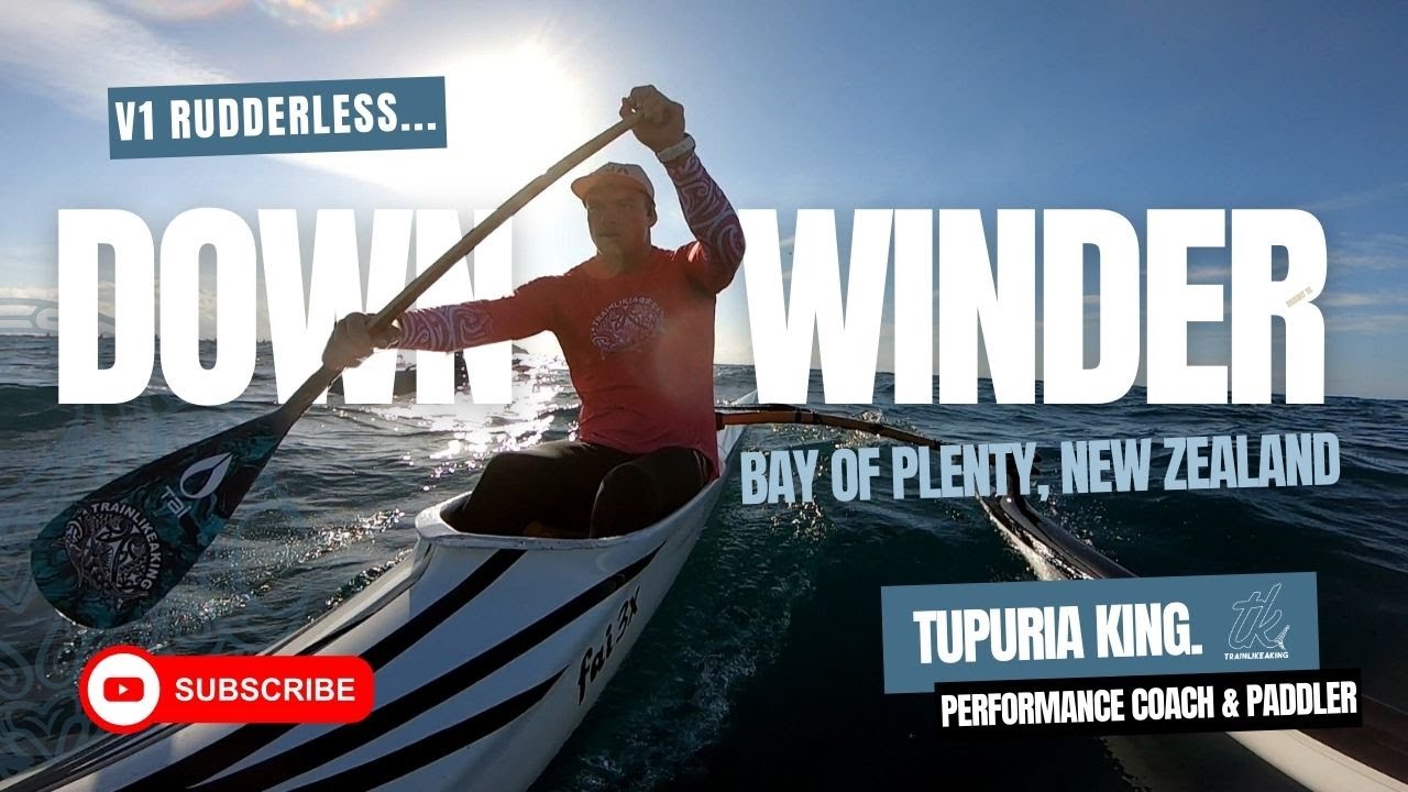 No Rudder, No Fear: Raw V1 Downwind Footage!
