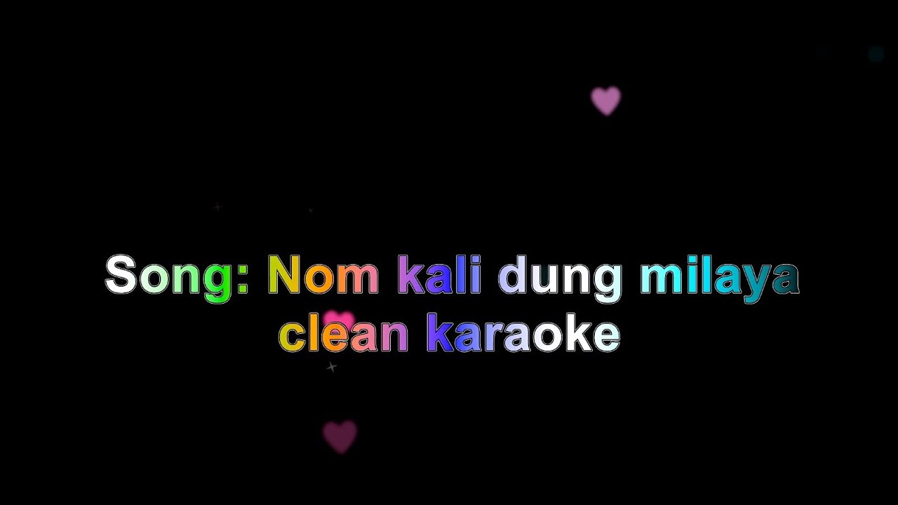NOM KA:LI DU NG Clean karaoke adi song