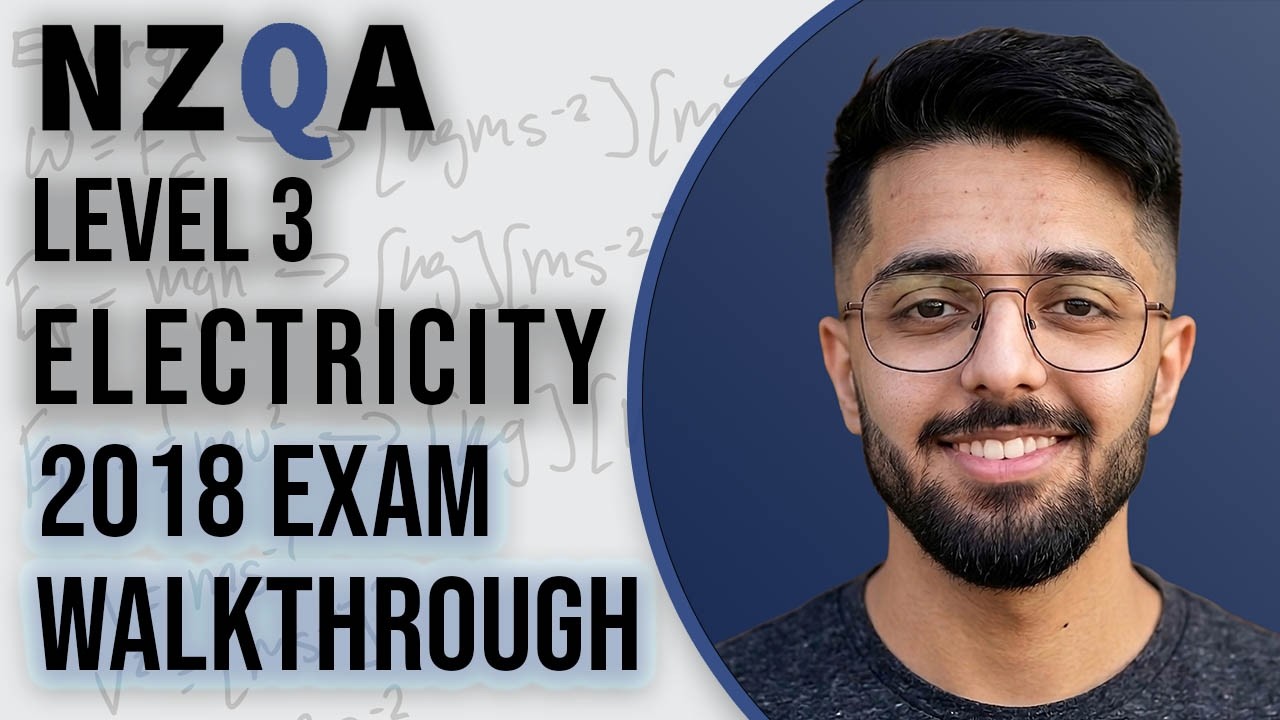 2018 NCEA Level 3 Electricity Physics Exam Walkthrough