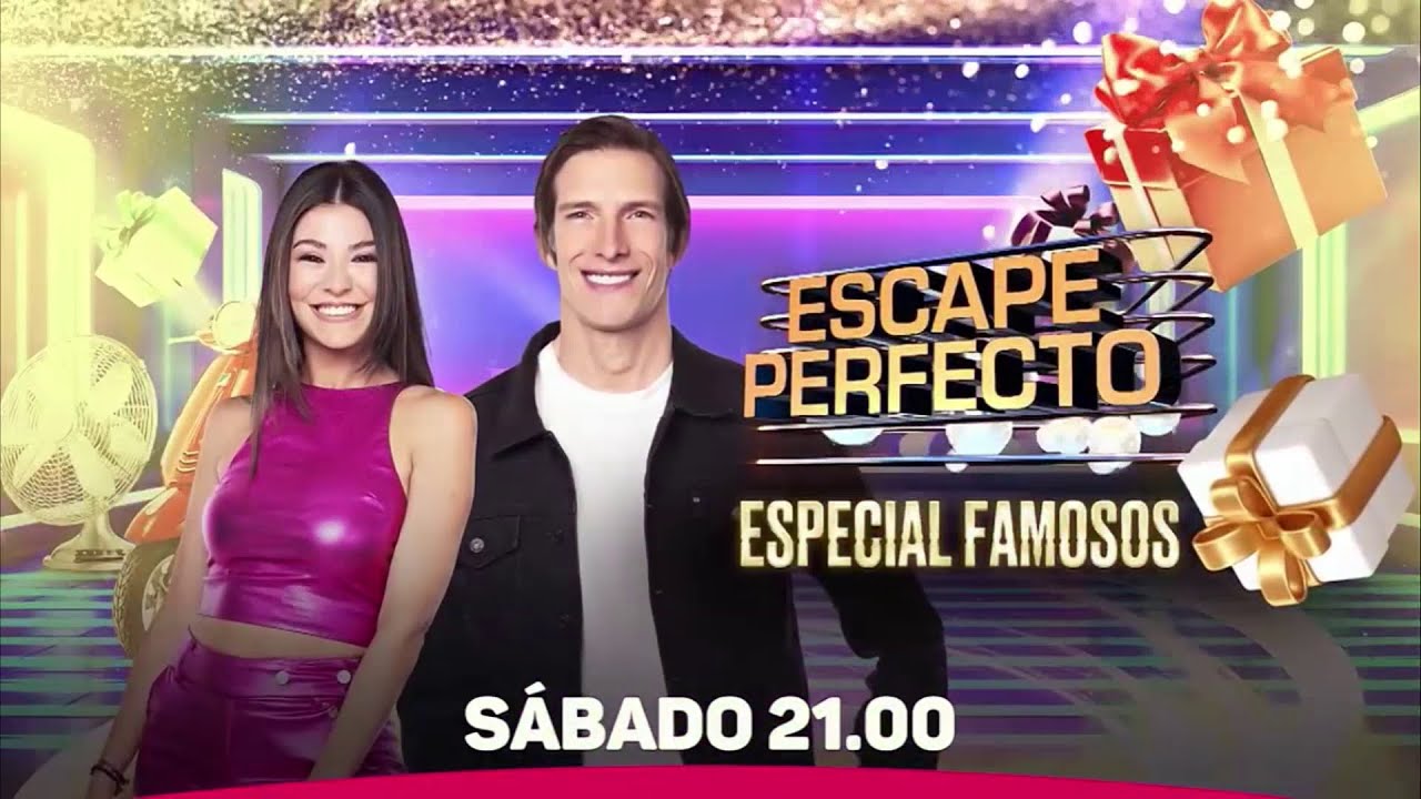 Iván y ''la China'' Ansa conducen Escape Perfecto:  Especial Famosos | SÁBADO 21HS |  Telefe PROMO10
