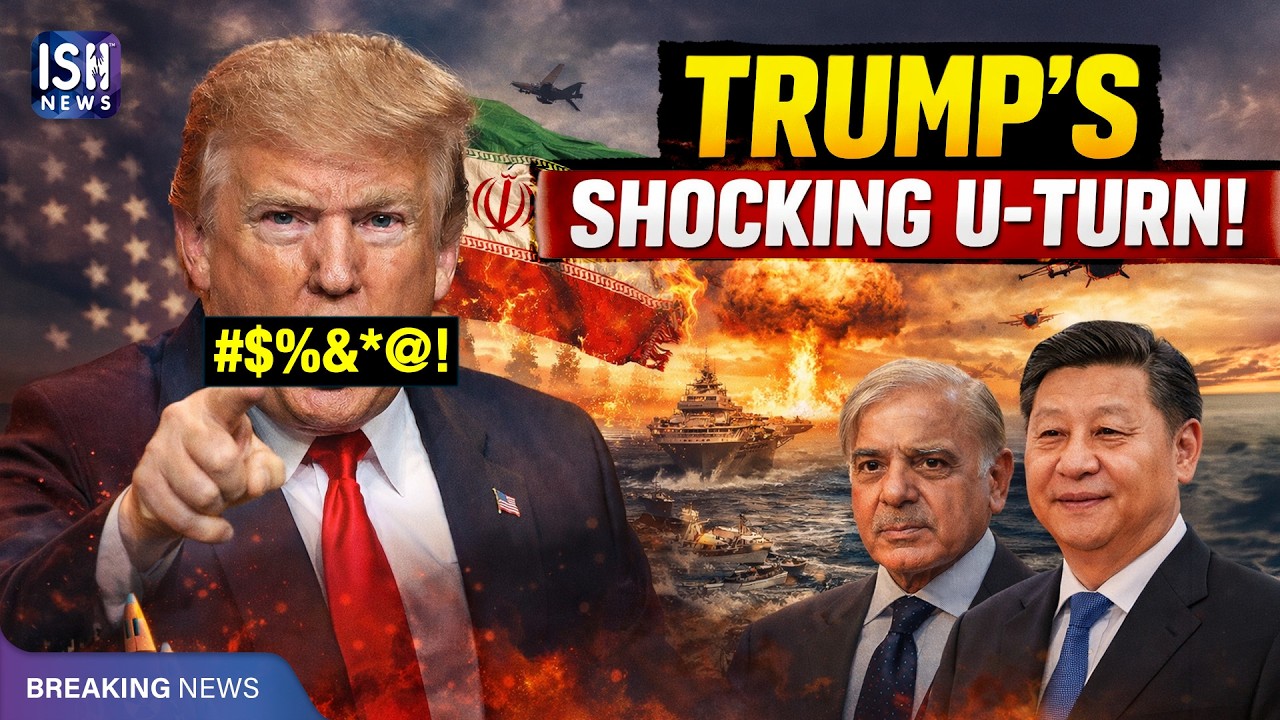 Trump&rsquo;s Dramatic U-Turn on Iran Ceasefire | ISH News