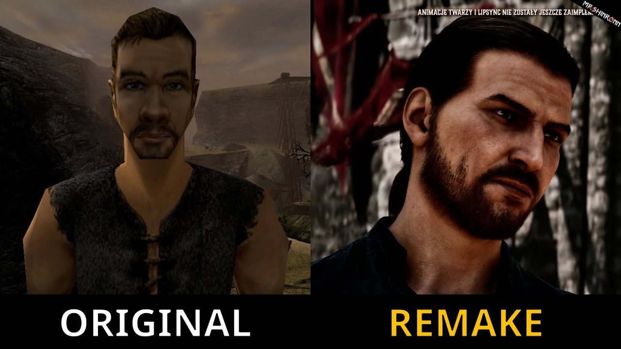 ❗ Postacie w Gothic: Remake ❗【ORIGINAL VS REMAKE】#gothic #gothicremake #gaming